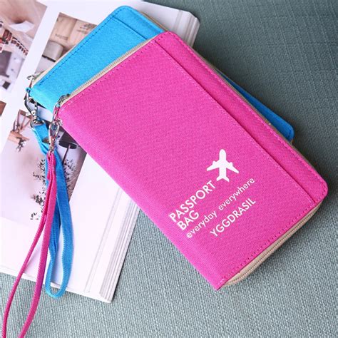 waterproof travel wallet document holder